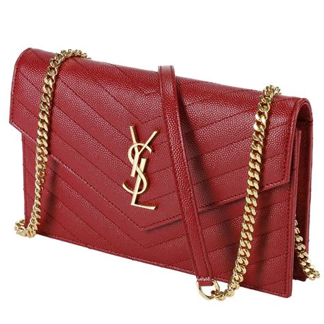 borsa ysl rossa